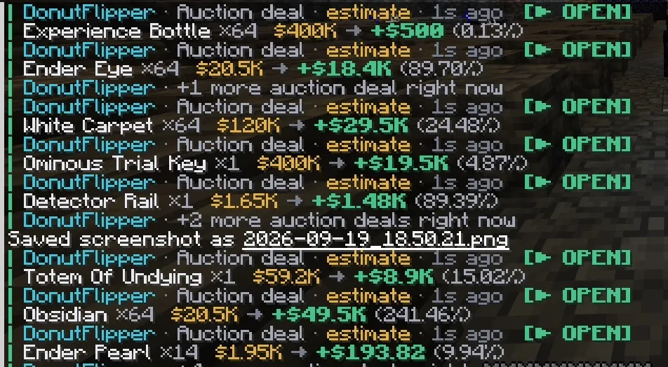Deals the moment they appear